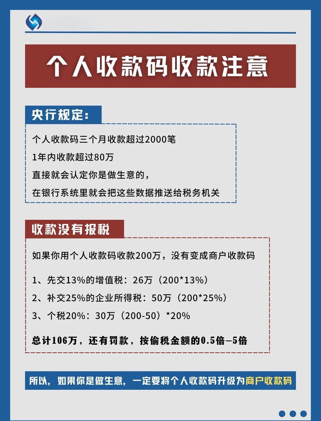 固安最新个人收款码多少会被查方法分析(最方便真实的固安个人收款码有金额限制吗方法)